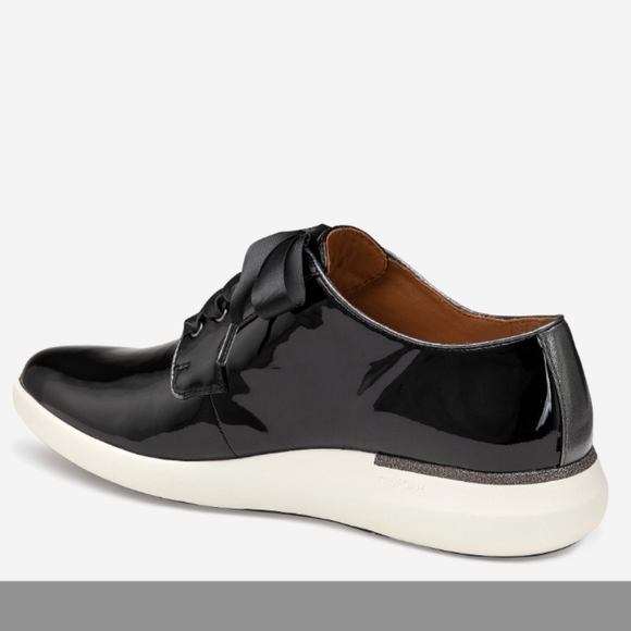 Johnston & Murphy Dakota Patent Leather Lace Up Loafer Sz 8M - Picture 2 of 6